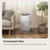 LG PuriCare 360 Air Purifiers for Home, Large and Small Room, Bedroom, Up to 2,059 ft² in 1 Hr with NanoFiber True HEPA Filter