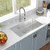 Undermount Kitchen Sink - 33 inch Undermount Sink 16 Gauge Stainless Steel