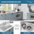 Undermount Kitchen Sink - 33 inch Undermount Sink 16 Gauge Stainless Steel