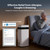 Airdog X5 Air Purifiers for Large Room, Patented TPA Tech Cover Up to 1614 Ft²,Washable and Reusable Filters,Whisper Quiet Smart Air Cleaner for Home