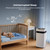 Airdog X5 Air Purifiers for Large Room, Patented TPA Tech Cover Up to 1614 Ft²,Washable and Reusable Filters,Whisper Quiet Smart Air Cleaner for Home