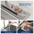33 Inch Waterfall Kitchen Sink Drop In - 33x22 Waterfall Drop Workstation