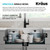 31 1/2 Inch Stainless Steel Kitchen Sink, Durable 18 Gauge Single Bowl Kitchen Sinks Undermount
