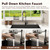 30x18 Drop in Kitchen Sink with Faucet & Accessories, Black Stainless Steel