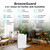 RIA BreezeGuard 2-in-1 Smart HEPA Air Purifier and Humidifier Combo for Large Rooms up to 2500 Sq Ft – App Control