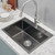 22 x 18 inch Drop-in Kitchen Sink, Single Bowl Single Hole 304 Stainless Steel