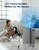 Nuwave Air Purifier for Extra Large Room 2934 Sq Ft, OxyPure Smart Air Purifier with 5 Stage Filtration, Extra EZ Covers for Pet