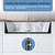 Kitchen Sink, White Granite Composite Kitchen Sinks with Accessories