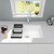 Kitchen Sink, White Granite Composite Kitchen Sinks with Accessories