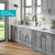 32-inch Porcelain Enameled Steel Undermount Single Bowl Kitchen Sink in White