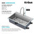 18-Gauge Stainless Steel Single Bowl Kitchen Sink and Pull-Down Faucet