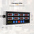 8-Channel Digital Kitchen Timer, Commercial Timer for Restaurant, Food Timer for Cooking