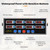 8-Channel Digital Kitchen Timer, Commercial Timer for Restaurant, Food Timer for Cooking