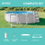 INTEX Prism Frame 15 ft x 42 in Above Ground Pool Set, Round Swimming Pool with Steel Frame, 1000 GPH Cartridge Filter Pump