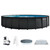 INTEX Ultra XTR 26 ft x 52 in Above Ground Pool Set, Round Swimming Pool with Steel Frame, 2800 GPH Sand Filter Pump, Ladder
