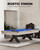 7 FT Pool Table, 84" Billiard Tables with 2 Cue Sticks, Billiard Balls, Cues, Cleaning Brush, X-Legs