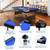 6 or 7 ft Billiards Table, Portable Billiards Tables, Pool Tables for Full Size, Pool Table Set for Family Game Room