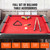 VEVOR Folding Pool Table,Portable Billiards Tables, Foldable Space-Saving Entertainment Game Set Includes Ball, Cue, Rack