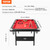 VEVOR Folding Pool Table,Portable Billiards Tables, Foldable Space-Saving Entertainment Game Set Includes Ball, Cue, Rack
