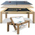 7ft Multi Game Table 4 in 1 Pool Table Ping Pong Table Air Hockey Combo Game Table Includes All Accessories for Game Room & Family