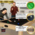 7ft Multi Game Table 4 in 1 Pool Table Ping Pong Table Air Hockey Combo Game Table Includes All Accessories for Game Room & Family