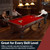 Hathaway Augusta 8 Ft Furniture Pool Table – Includes Cue Sticks, Billiard Balls – Classic Design Perfect for Family, Home