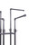 Heavy Duty Pipeline Adjustable, 4 Way Rack, Plumbing Pipe Clothes Rack
