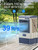 Uthfy 6500 CFM Swamp Cooler,49" Evaporative Air Cooler with 19 Gal Water Tank,5 Ice Box,120° Swing,Portable Air Conditioner with 3 Speeds