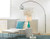 George Kovacs P053-077 George's Reading Room LED Floor Lamp, Chrome