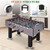 58 Inch Large Size Foosball Table Adult Size, Full Size Soccer Game Table w/2 Balls, Leg Levelers & Heavy-Duty Legs