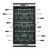 Pemberly Row Contemporary Wood Foosball Table with Score Counters, Black Finish, Sturdy Play Surface & Steel Rods – Indoor