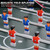 RAYKEEP 54/58 Inch Foosball Table, Full Size Competition Soccer Game Table for Adults & Kids  for Game Rooms & Parties