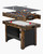 VEVOR 3-in-1/4-in-1 Combo Game Table Set, 48"/54" Air Hockey, Ping Pong & Foosball Combo, with Pucks & Pushers