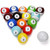 Full Set Human Football Pool Table with 16 Balls,Black Inflatable Billard for Soccer Event Interactive Game