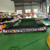 Full Set Human Football Pool Table with 16 Balls,Black Inflatable Billard for Soccer Event Interactive Game