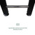 Football Arcade Soccer Game Table for Offices Home Adult Kids with Leg Levelers & Heavy Duty Legs Balls 2 Cup Holders