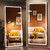 79" x 36" Full Length Mirror with Lights, LED Lighted Floor Standing Body Mirror, Dimmable & 3 Color Lighting for Bedroom