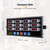 12 Channels Digital Kitchen Timer for Cooking Loud Alarm Stainless Steel