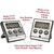 Elegant Digital Kitchen Timer - Stainless Steel Model eT-23