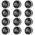 12 Pack Digital Kitchen Timer - Magnetic Kitchen Timer