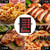 Kitchen Timer for Cooking, 4 Channel Stainless Steel Commercial Culinary Timer