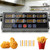 8-Channel Digital Kitchen Timer, Commercial Stainless Steel with Large LCD, Loud Alarm