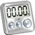 Elegant Digital Kitchen Timer Stainless Steel - Variety 8 Pack