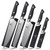 10 PCS Knife Set with Knife Sheath