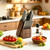 FIKSHOT 14 Pieces Knife Block Set German Stainless Steel with Block