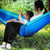 Double Hammock, Portable Camping Hammock, Nylon Tear-Resistant Fabric, Load-Bearing 180 Kg, Outdoor and Indoor Dual-use