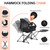 Hammock Chair with Footrest, Heated Camping Chair