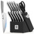 imarku 14-Piece Knife Block Set, Knife Set with Block and Build-in Sharpener