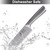 imarku 14-Piece Knife Block Set, Knife Set with Block and Build-in Sharpener