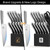 imarku 14-Piece Knife Block Set, Knife Set with Block and Build-in Sharpener